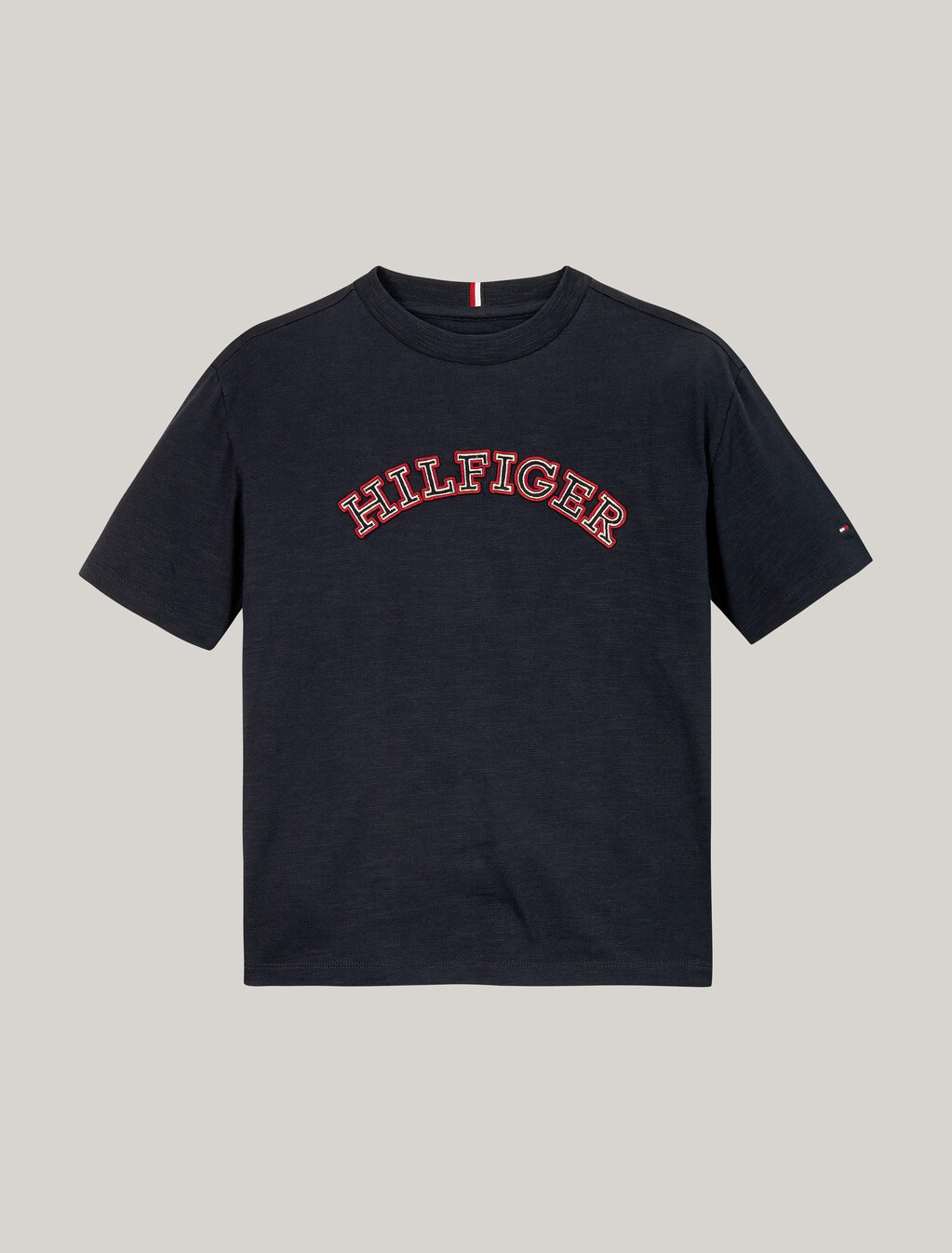 Hilfiger Monotype 貼飾 T 恤, Desert Sky, hi-res