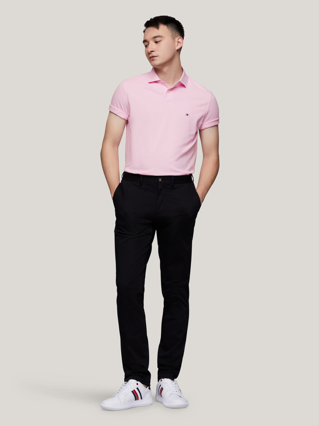 1985 標準版型 Polo 恤, Romantic Pink, hi-res