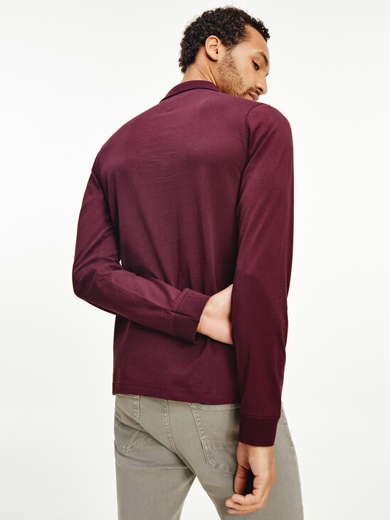 Slim Fit Long Sleeve Polo Slim Fit Long Sleeve Polo
