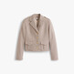 Beige Houndstooth