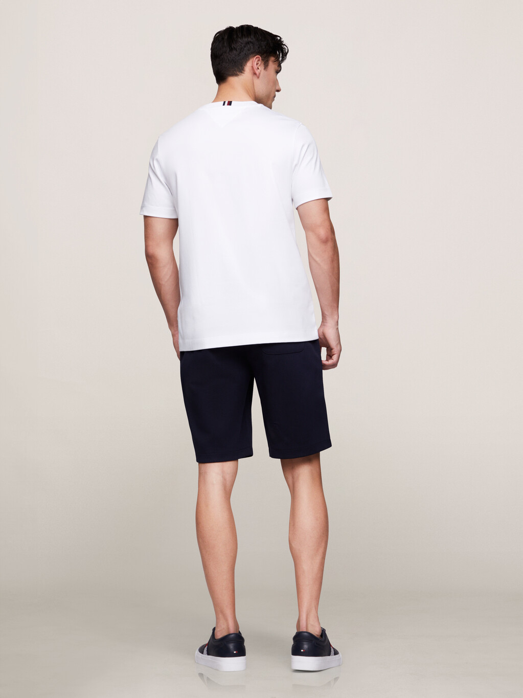 TH Monogram Interlock Cotton T-Shirt, Optic White, hi-res