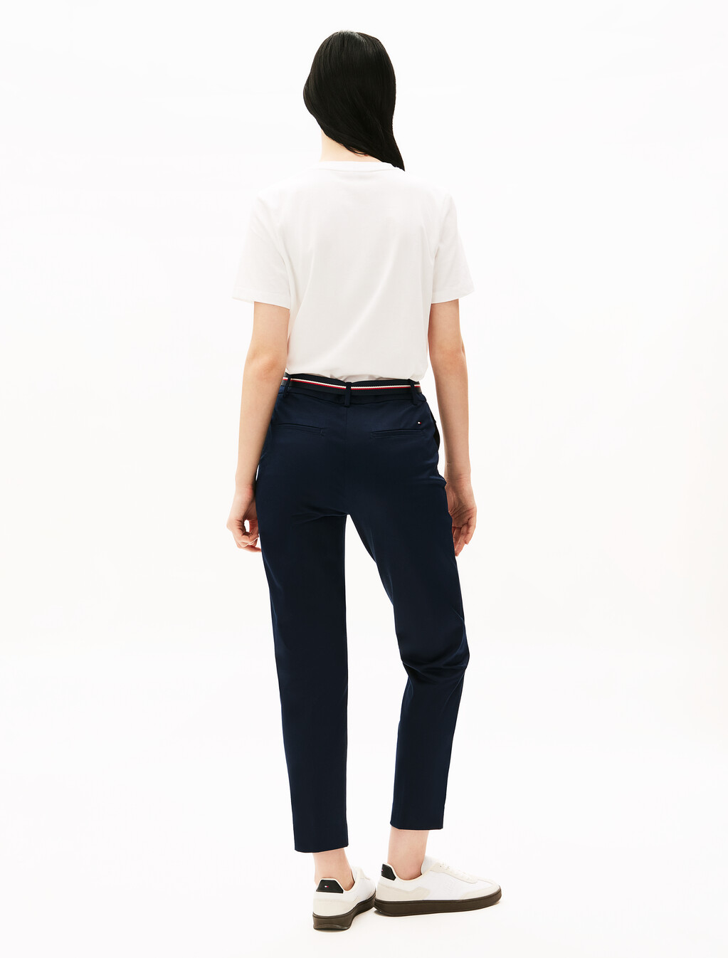 London Slim Ankle Pant, Dark Night Navy, hi-res