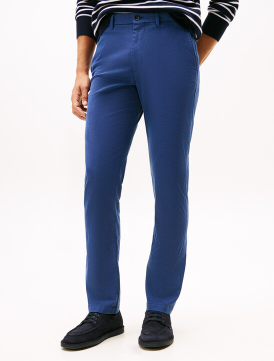 Denton 完整結構棉質斜紋長褲