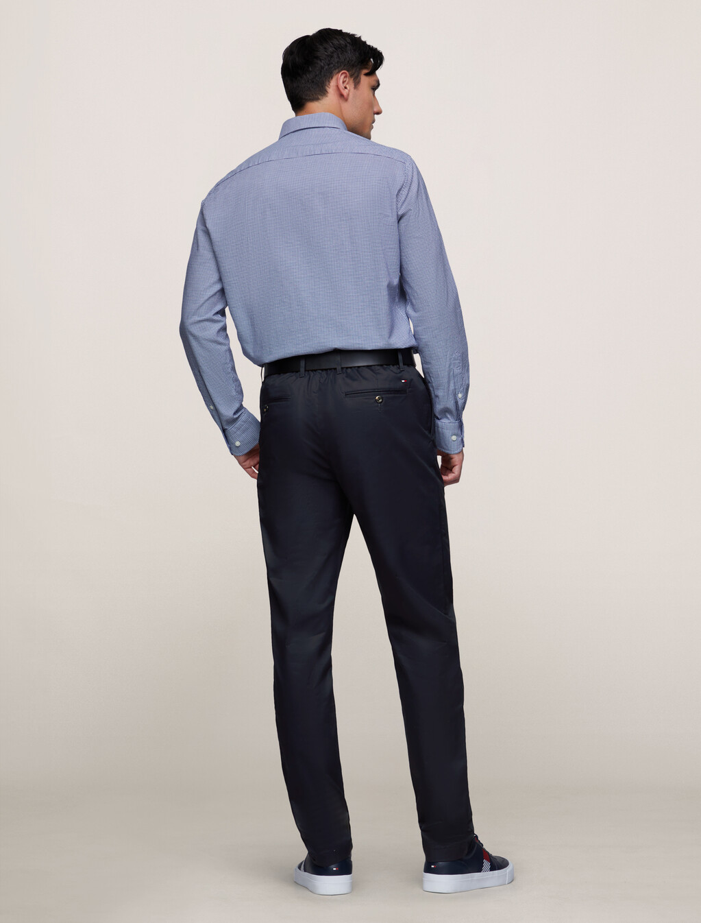 Half Elasticated Harlem Chinos, Desert Sky, hi-res