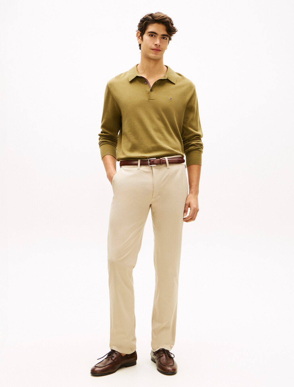 Denton 技術材質長褲, Sandalwood, hi-res