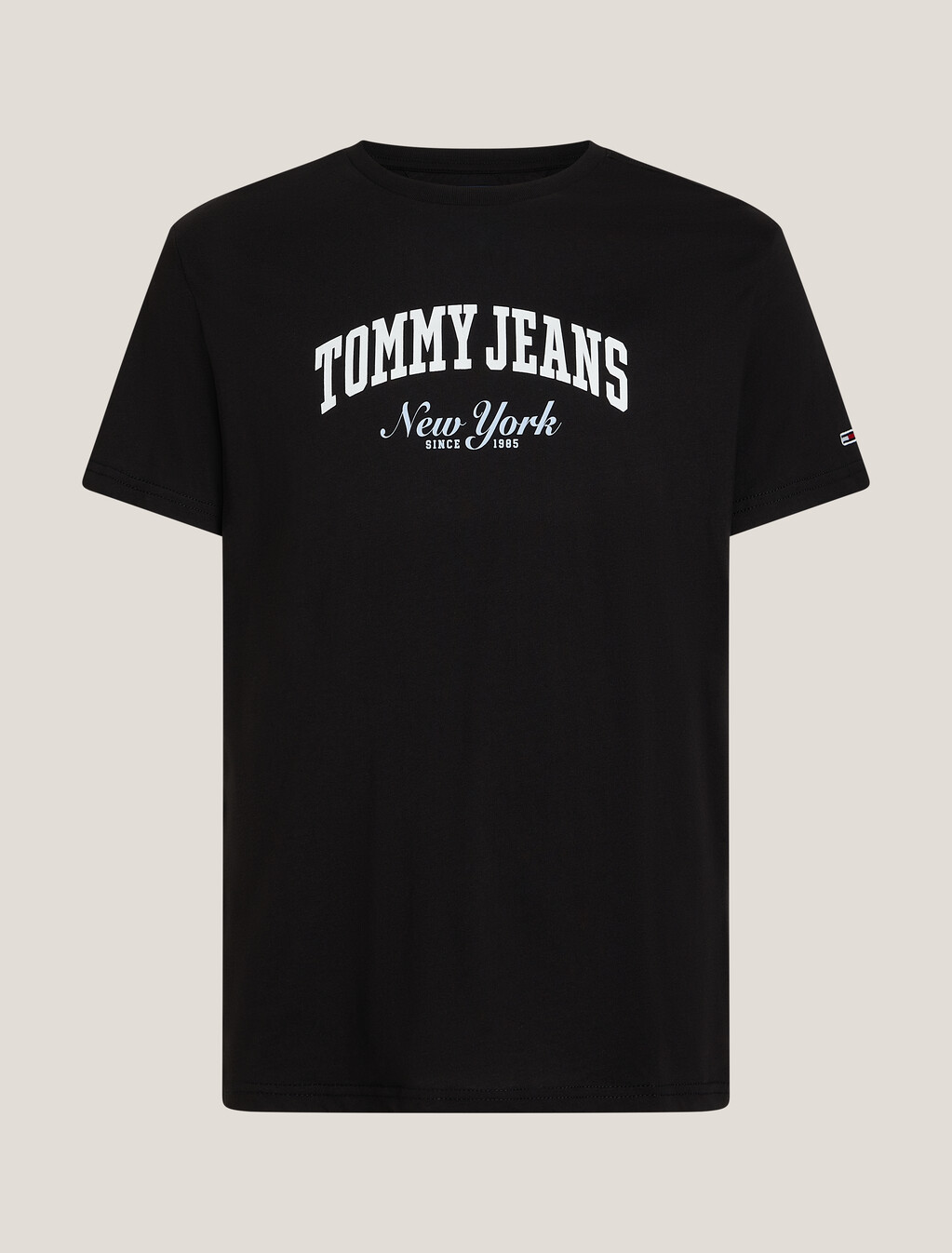 Varsity Logo Slim T-Shirt, Black, hi-res