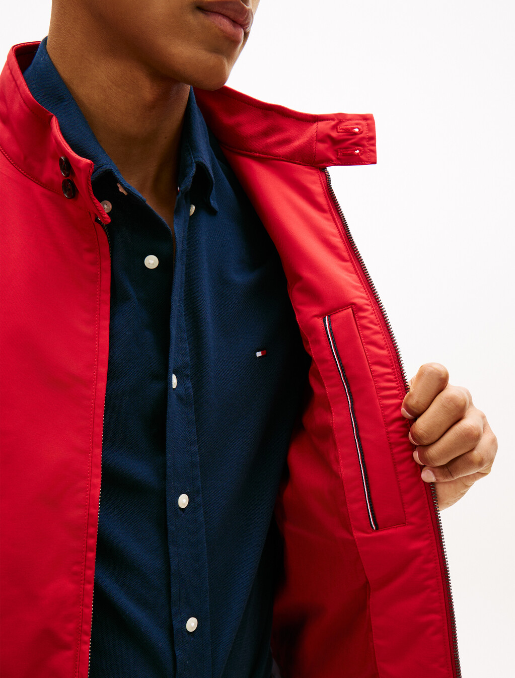 Harrington Jacket, Medium Red, hi-res
