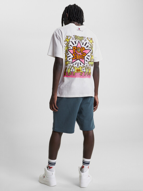 Tommy X Keith Haring 中性寬鬆版型 T 裇