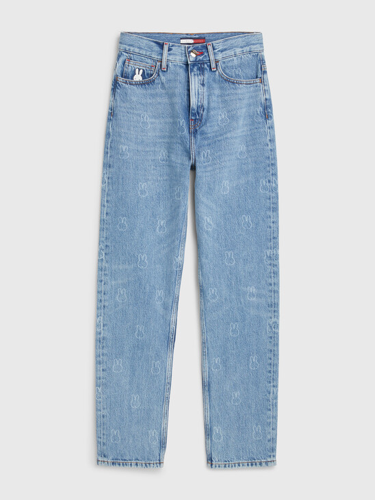 TOMMY X MIFFY HIGH RISE TAPER JEANS