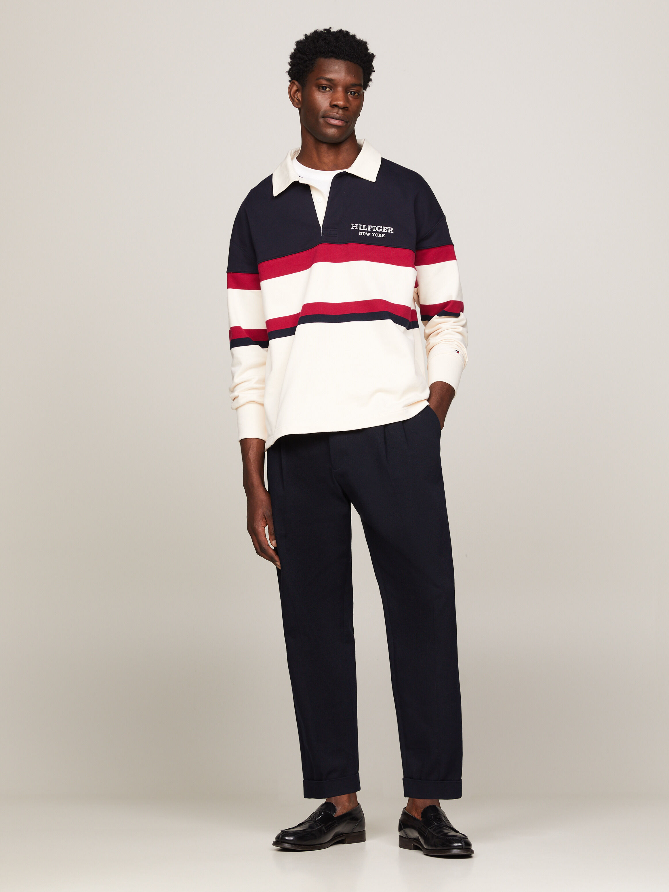 Tommy hilfiger rugby clearance jumper