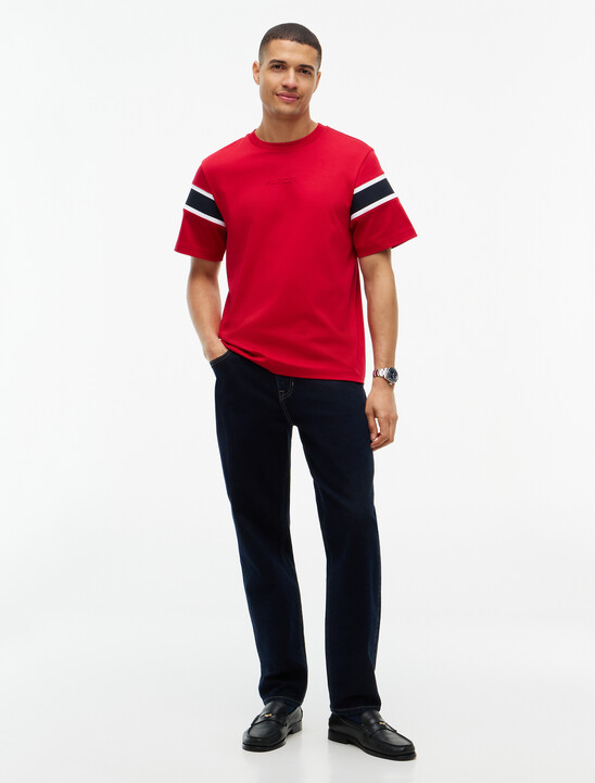 Interlock Knit Crew Neck T-Shirt