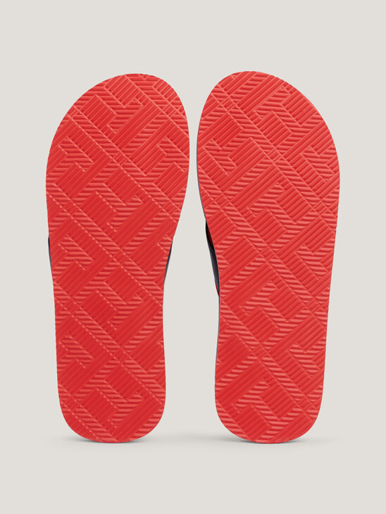 Colour-Blocked Comfort Flip-Flops