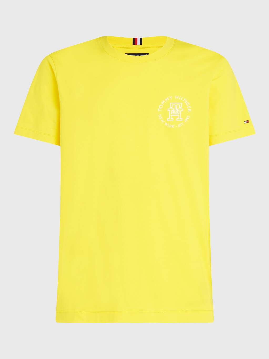 Hilfiger Crafted Logo T-Shirt, Vivid Yellow, hi-res