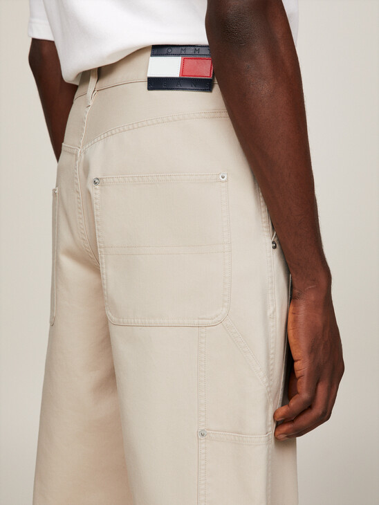 Dual Gender Oversized Twill Carpenter Trousers