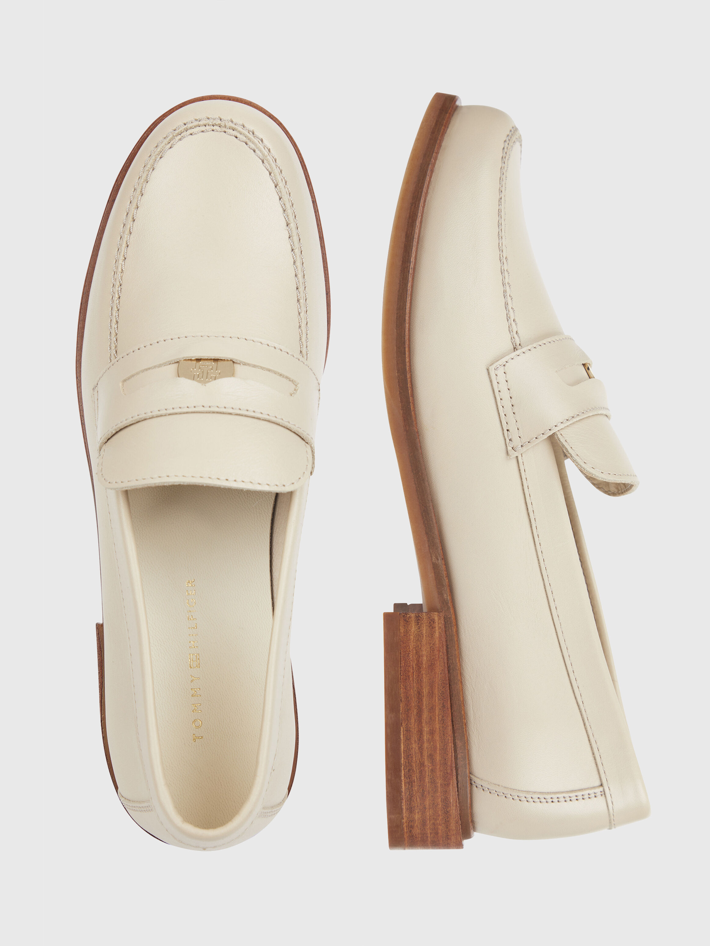 Iconic Leather Loafers brown Tommy Hilfiger