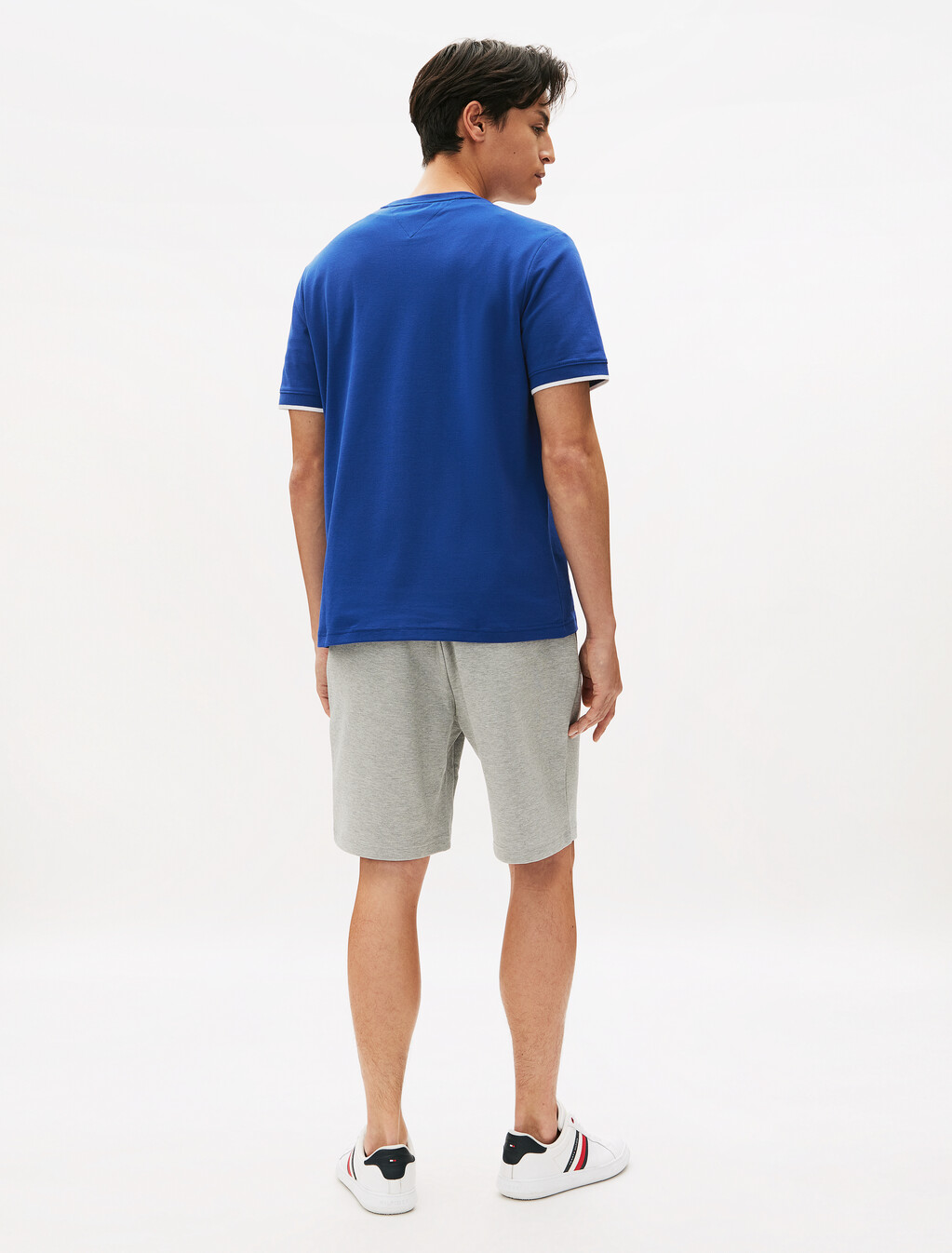 Flex 彈性速乾飾邊 T 恤, Wedge Blue, hi-res