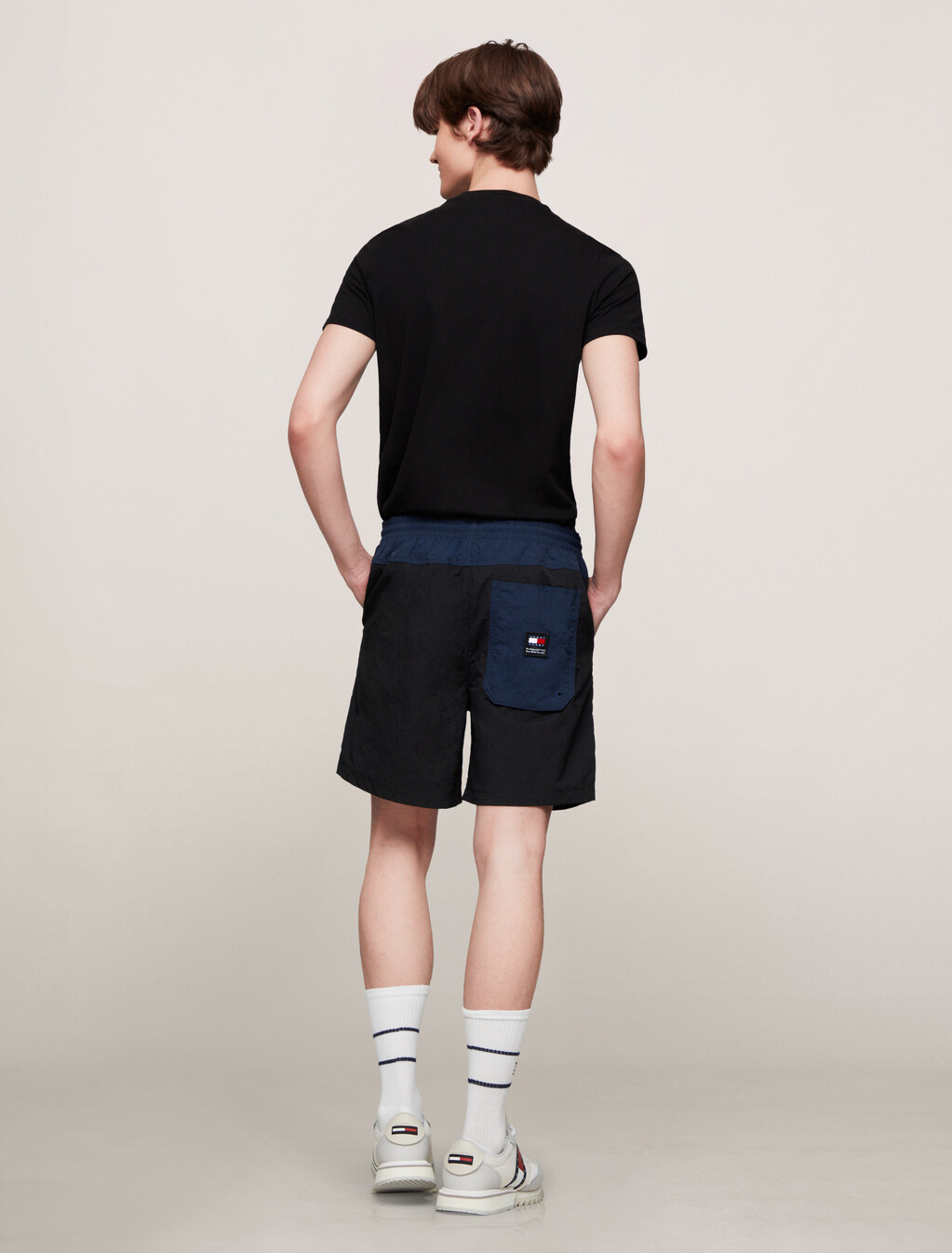 Color Block Shorts, Dark Night Navy, hi-res