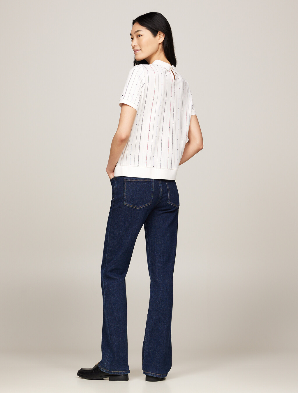 Flag Stripe Regular Fit Polo, Foulard Flag Stp/ Multi, hi-res