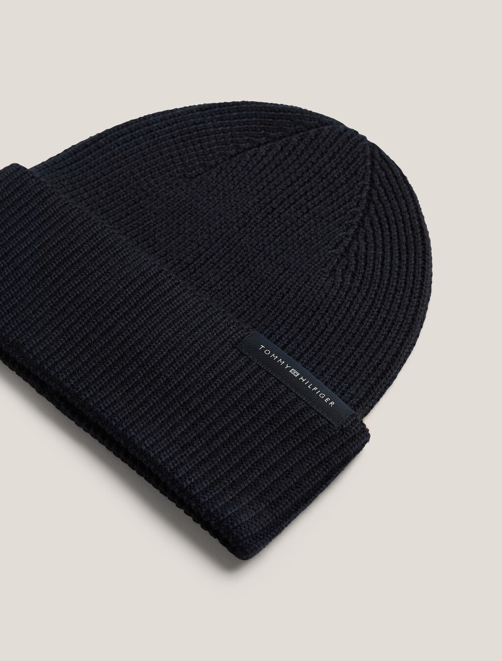 Wool Rich Scarf And Beanie Gift Set, Space Blue / Stripe, hi-res