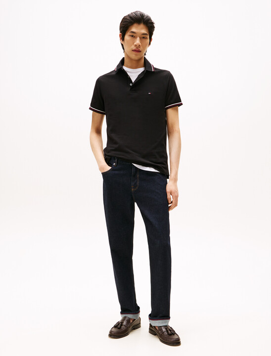 Tipped Slim Polo