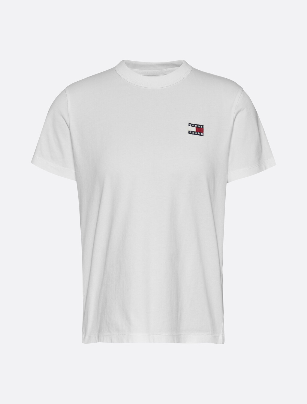 Tommy Badge Crew Neck T-Shirt, Ecru, hi-res