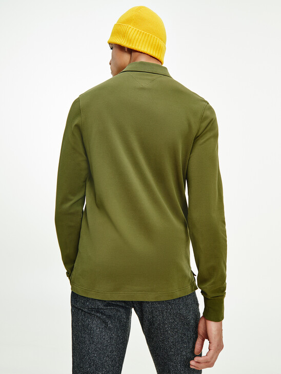1985 TH Flex Slim Fit Long Sleeve Polo 1985 TH Flex Slim Fit Long Sleeve Polo
