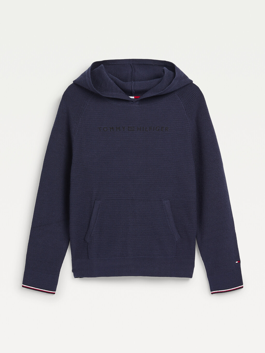 Logo Embroidery Knitted Hoody