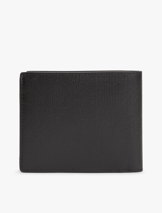 Leather Caviar Grain Bifold Wallet