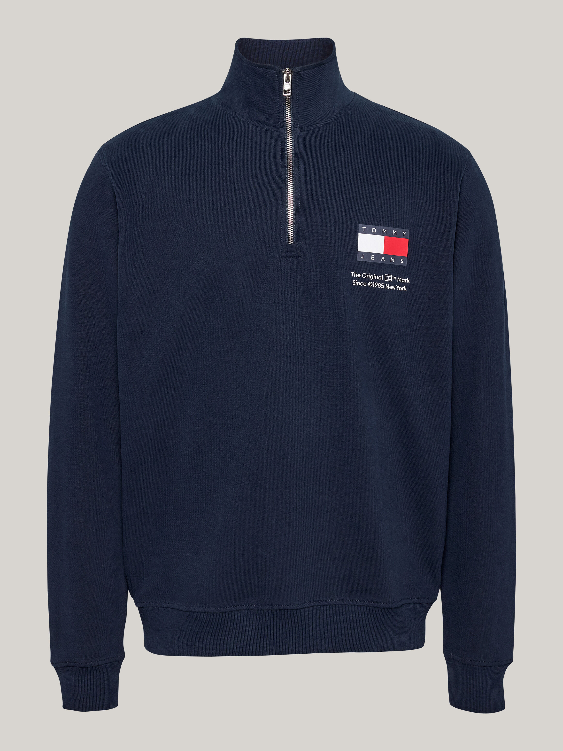 Tommy hilfiger half zip fleece hoodie on sale