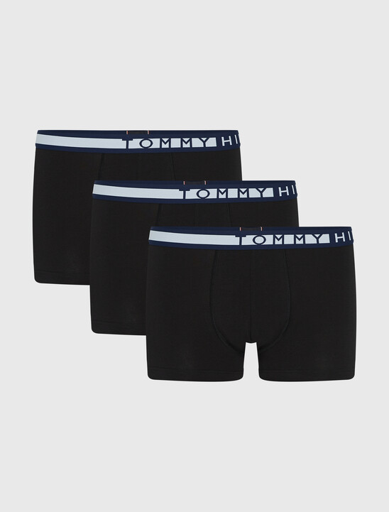 3-Pack Statement Waistband Trunks