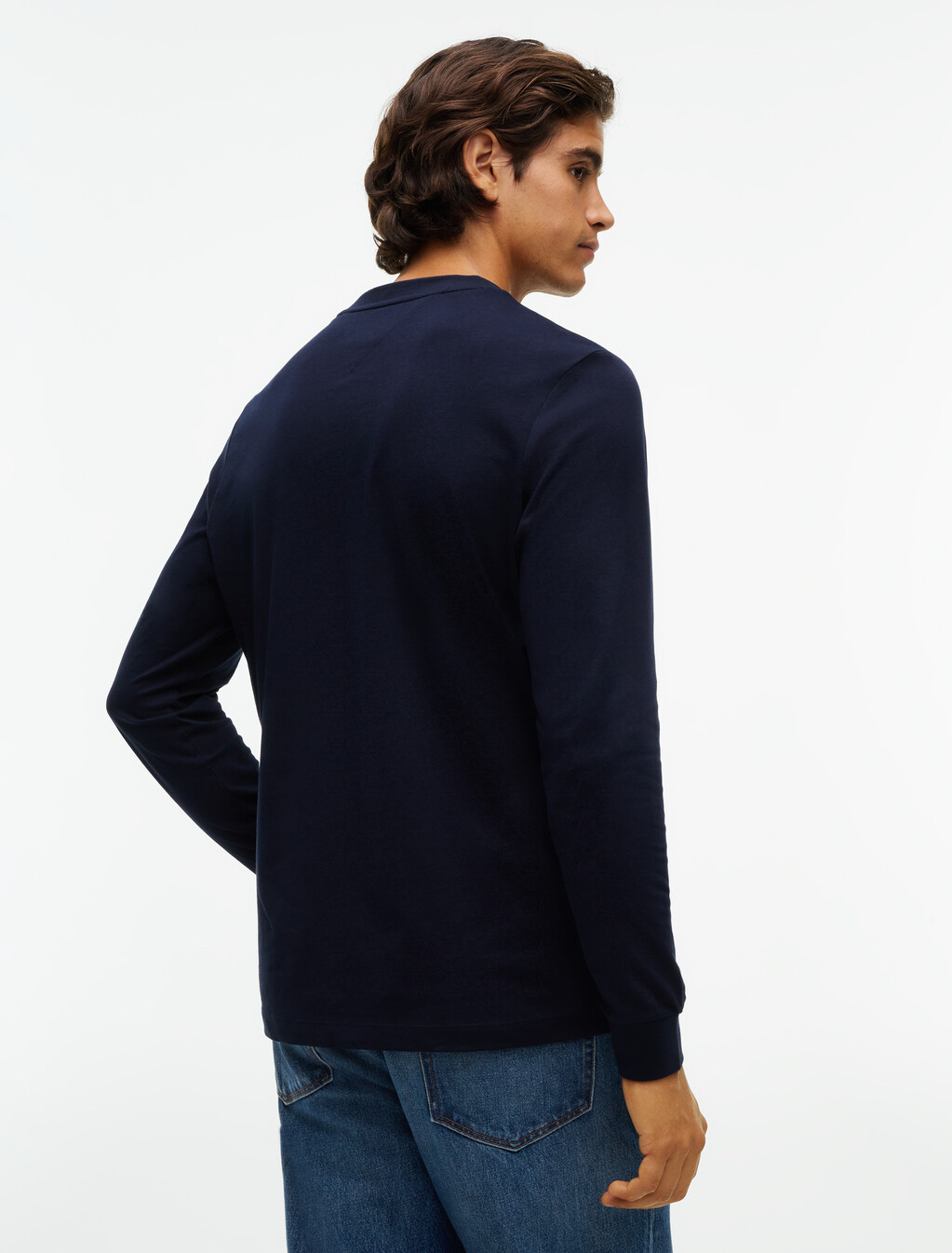 1985 Logo Long Sleeve T-Shirt, Navy Blue, hi-res