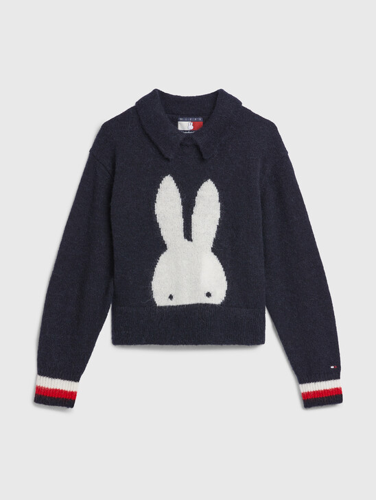 Tommy X Miffy Girls Polo Sweater