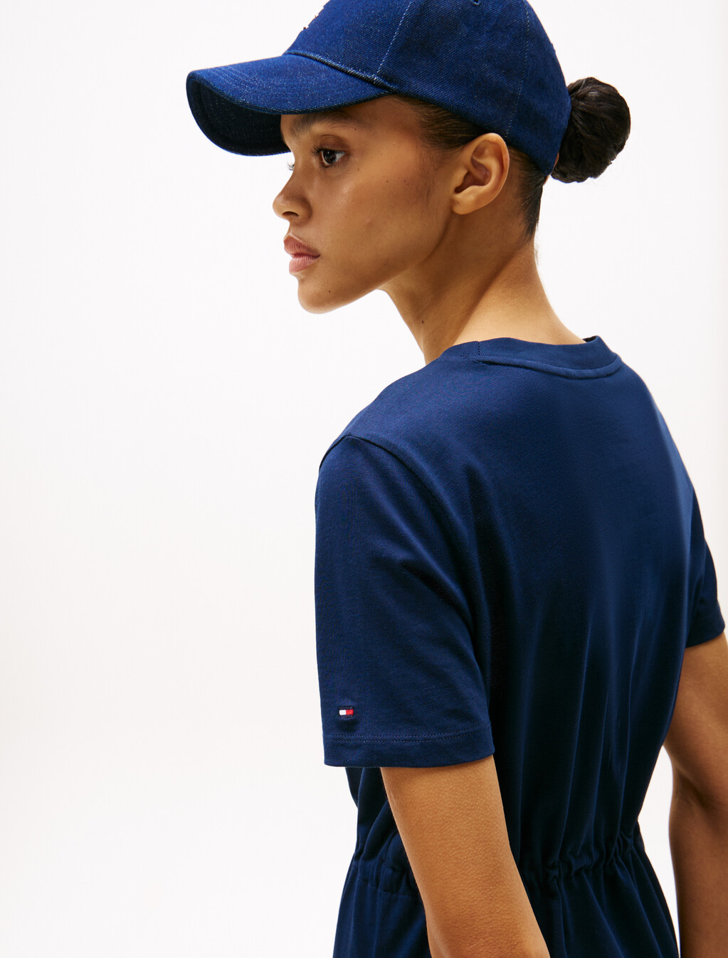Hilfiger T 恤連身裙, Dark Night Navy, hi-res