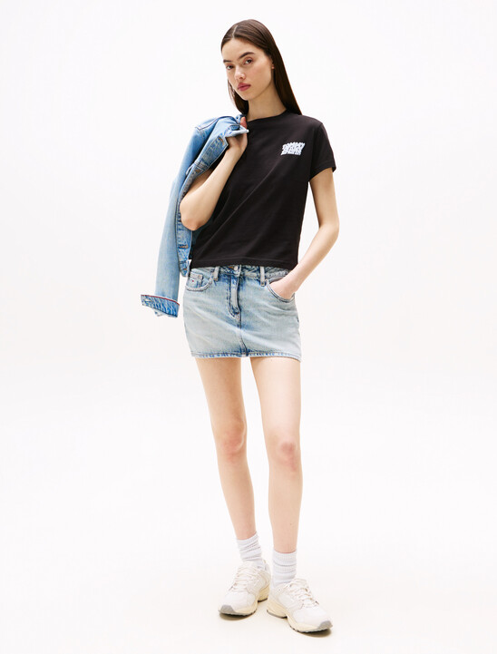 Bubble Logo Crew Neck T-Shirt