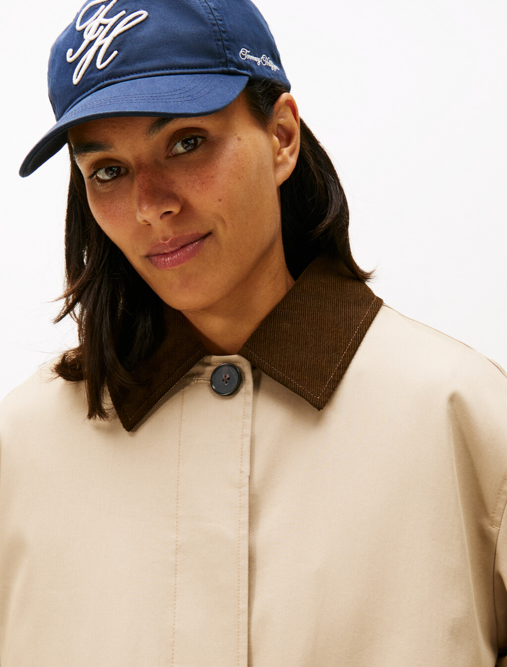 Water Repellent Twill 2-In-1 Coat, Beige, hi-res