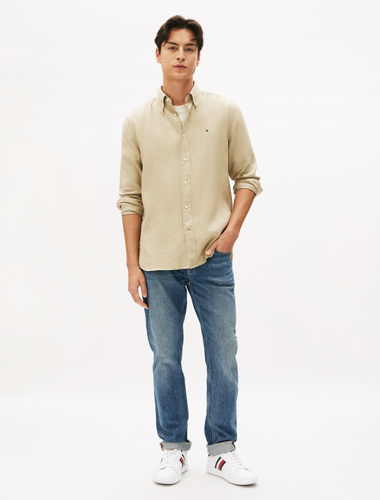 Contrast TH Monogram Embroidery T-Shirt