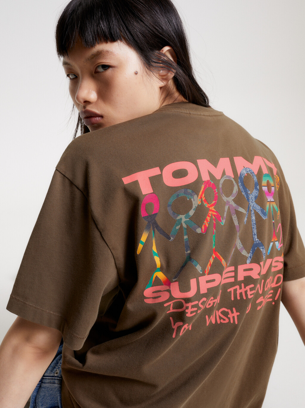 Tommy X Supervsn Design The World T 裇, Dark Earth, hi-res