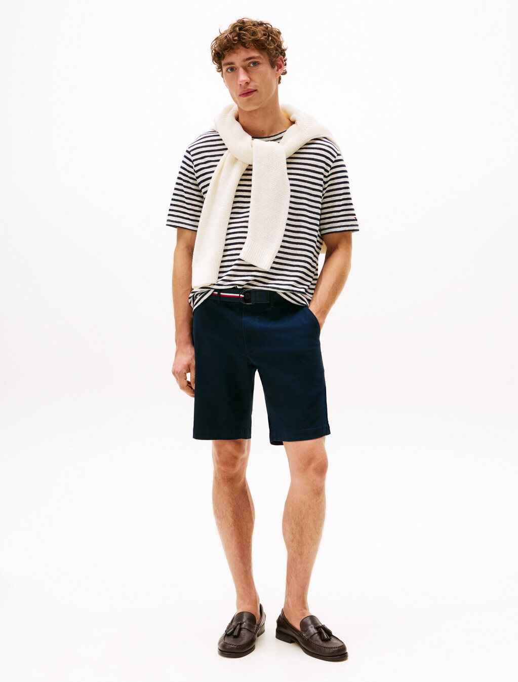 Brooklyn 連腰帶短褲, Desert Sky, hi-res