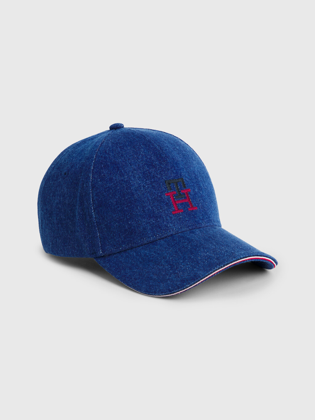 Monogram 牛仔棒球帽, Dark Denim, hi-res