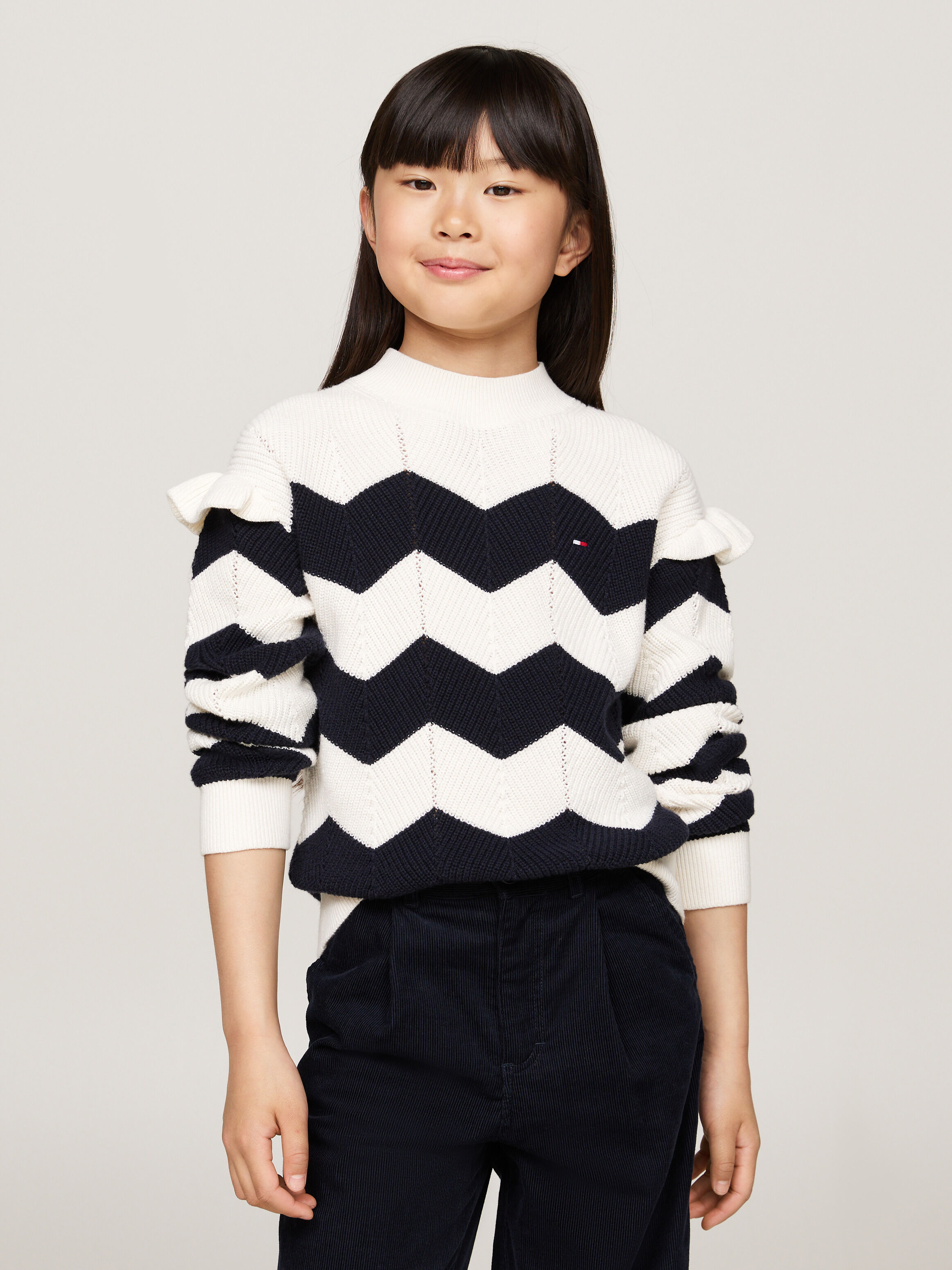 Tommy hilfiger striped sweater outlet
