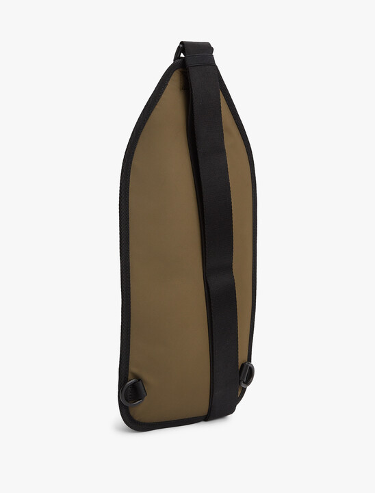 Metal Logo Crossbody Sling Bag