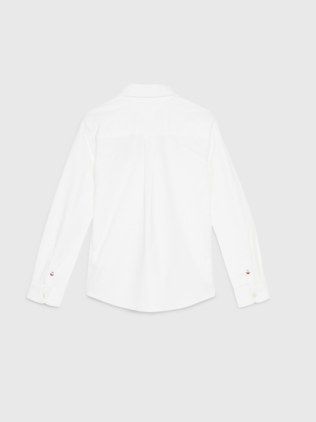 Varsity Logo Embroidery Oxford Shirt, White, hi-res