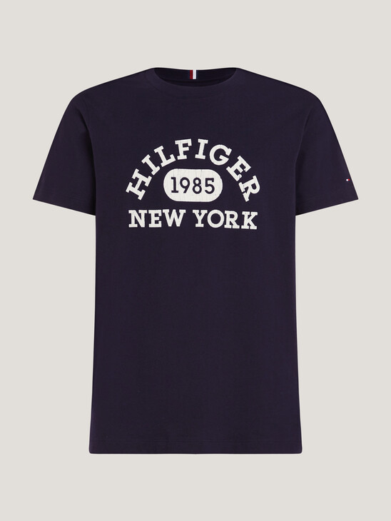 Hilfiger Monotype 學院風標誌 T 恤