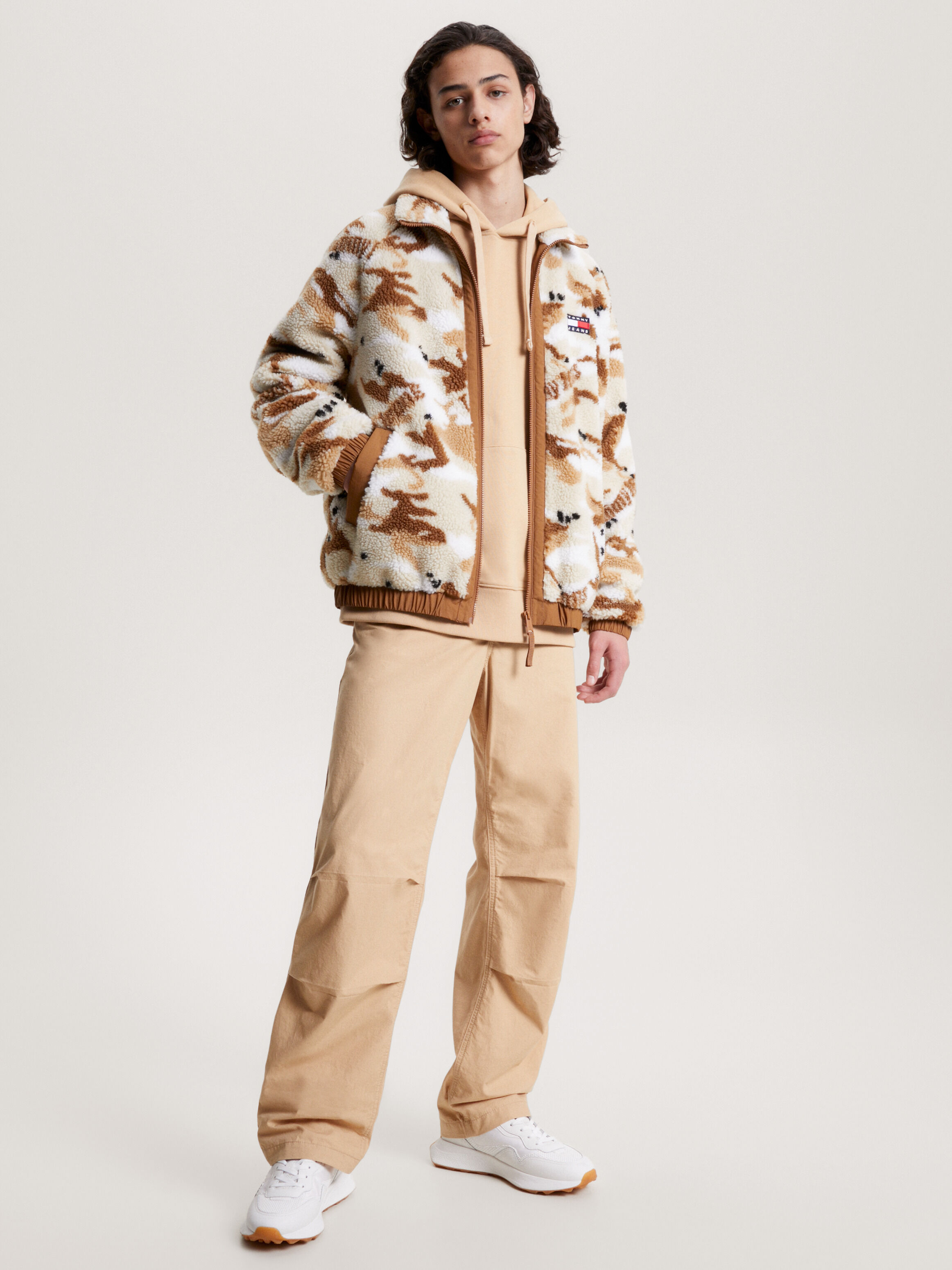 Tommy hilfiger deals camo jacket womens