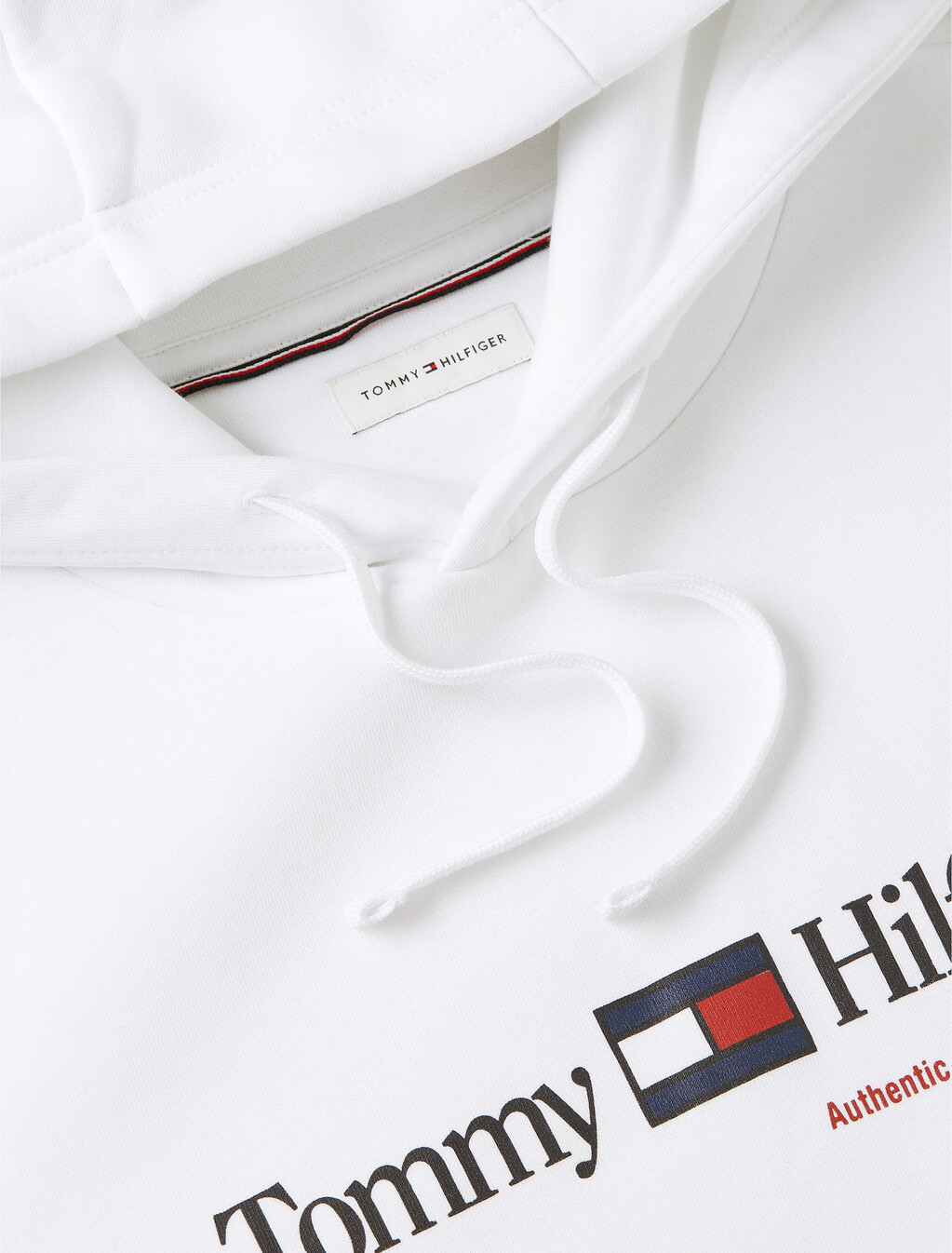 Tommy 標誌連帽衫, White, hi-res
