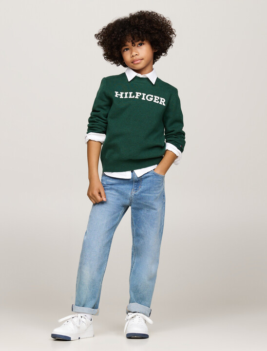 Hilfiger Monotype Crew Neck Jumper