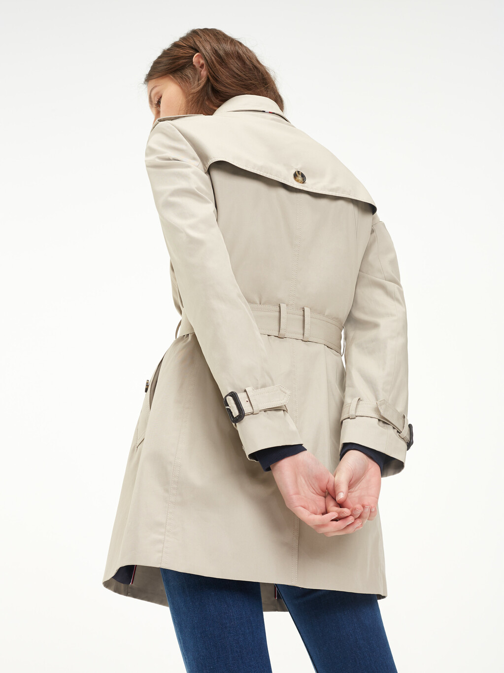 Heritage Single Breasted Trench, MEDIUM TAUPE, hi-res