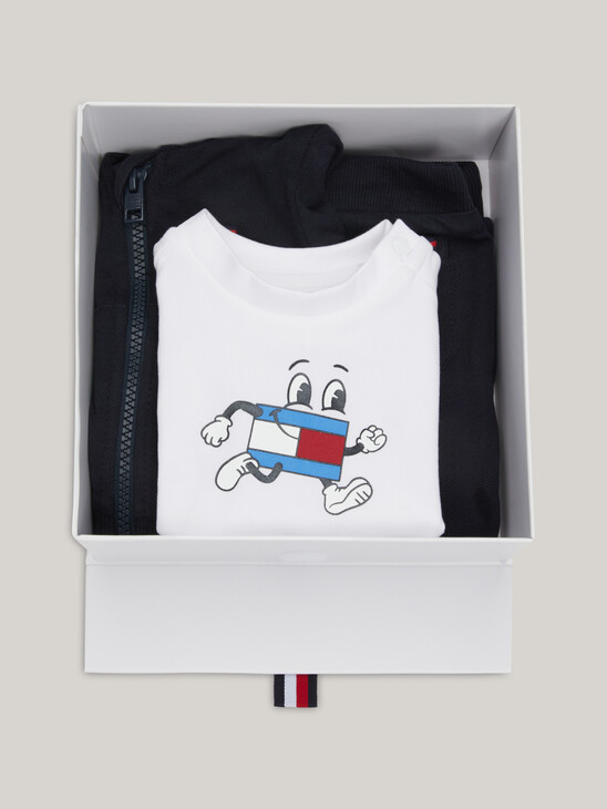 Flag Character T-Shirt, Hoody And Joggers Gift Set