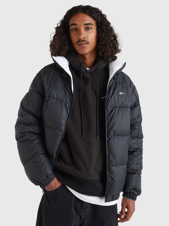 REVERSIBLE RELAXED PADDED PUFFER JACKET