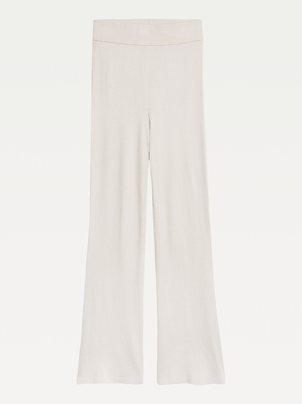 Tommy Badge A-Line Ribbed Trousers